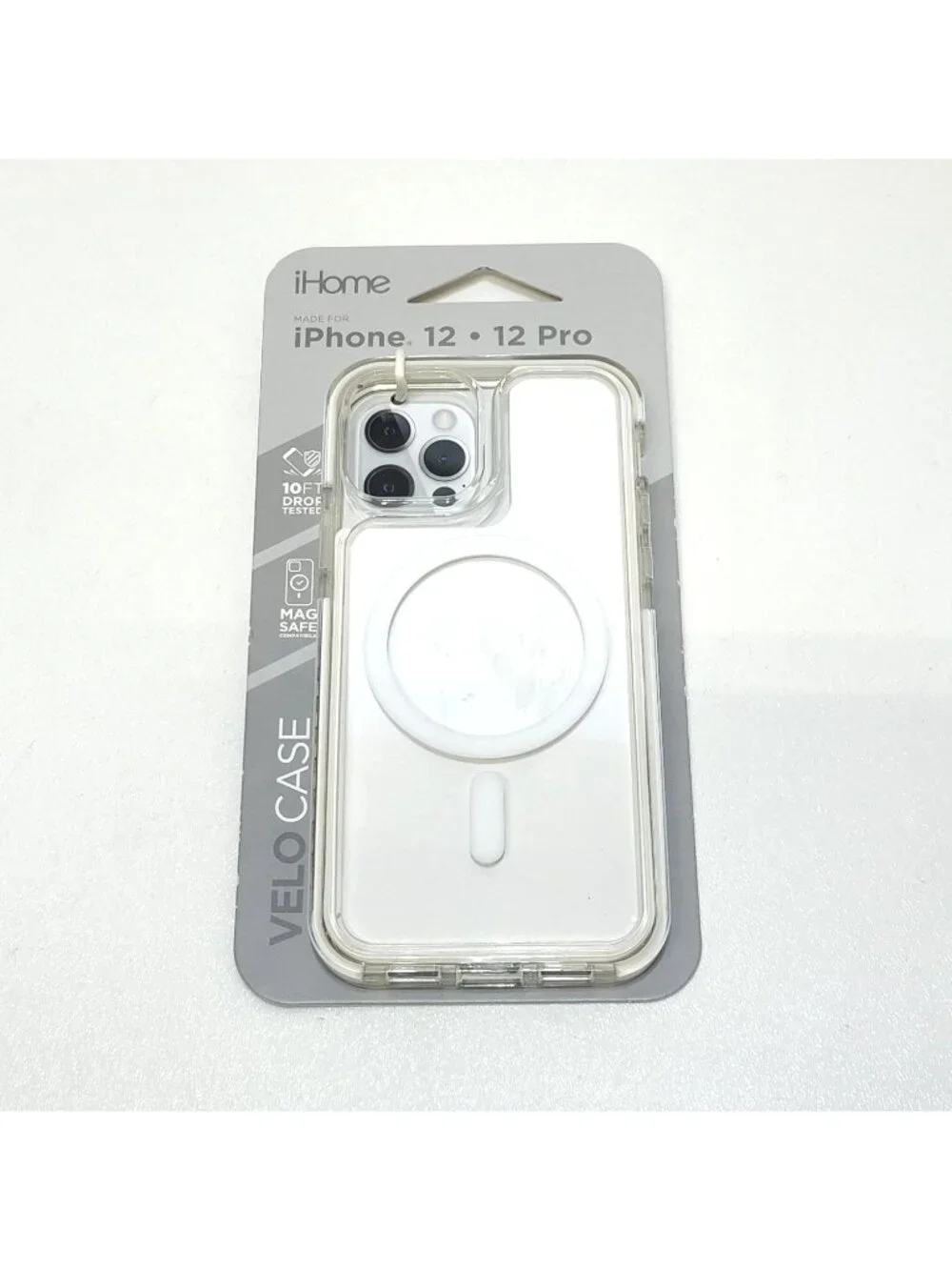 iHome Velo Case For iPhone 12 / 12 Pro MagSafe Compatible 10 Ft Drop Protection